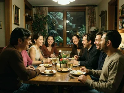 Friends gathering film