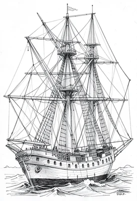Ship rigging technical