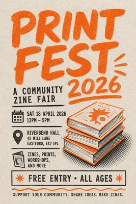 PRINT FEST 2026 poster
