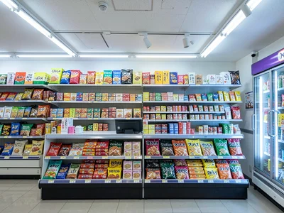 Checkout Counter Impulse Buy Grid Display