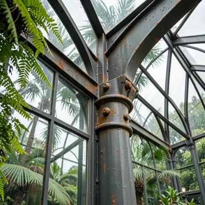 Cast-Iron Arch Junction Detail