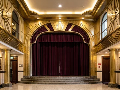 Theatre Lobby Proscenium Detail