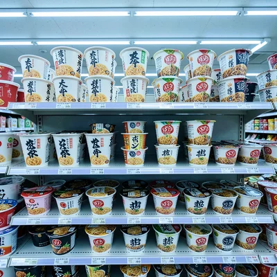 Cup Noodle Size Family Packaging Uniformity
