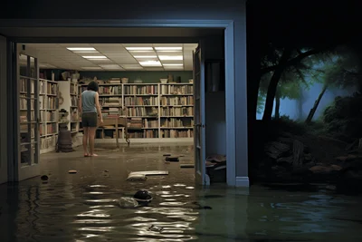 Photo by Gregory crewdson. Beneath the Surface A seem