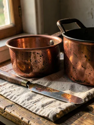 Spatula Worn Thin by Decades of Use