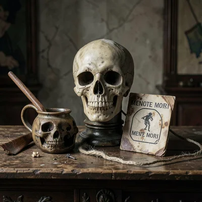 Memento mori still life