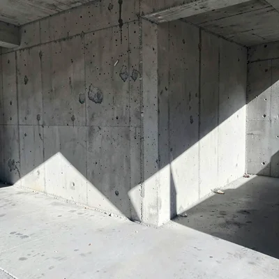 Concrete structure shadow play