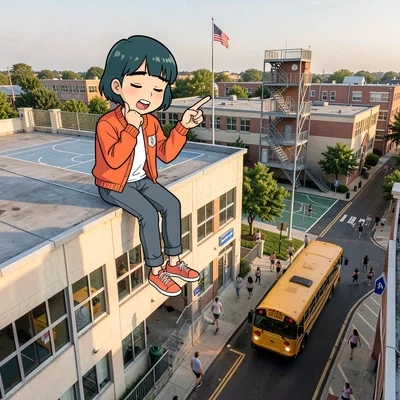 Back-to-school flyer