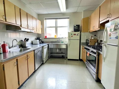 Fire station kitchen