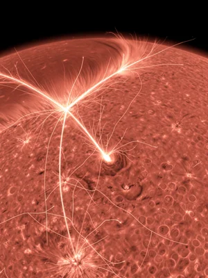 Coronal rain falling along magnetic loops, plasma condensing and sliding down cu