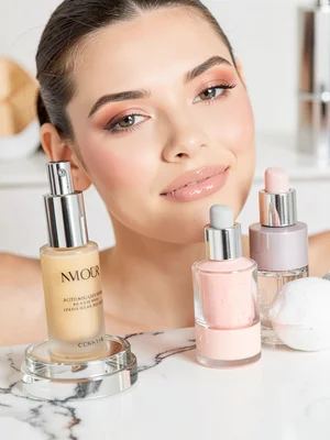 Beauty shot complex setup
