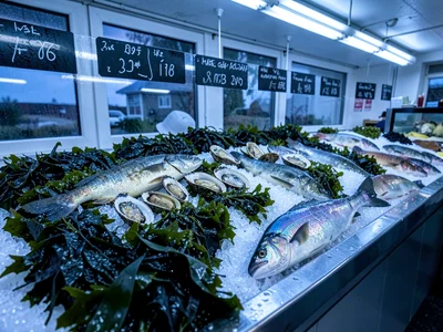 Seaweed Bed Beneath Shellfish