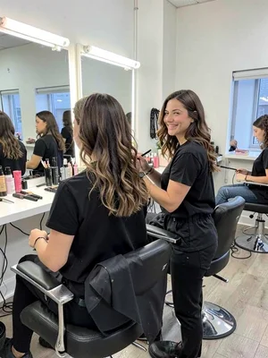 Hair and makeup studio