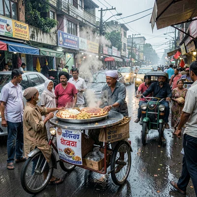 Fuchka street vendor