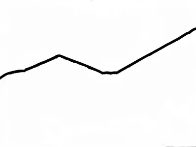 Wind lip on ridge creating line