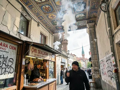 Ćevapi grill in old town