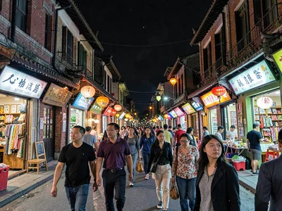 Chinatown night walk