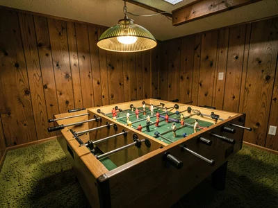 Foosball Table Detail