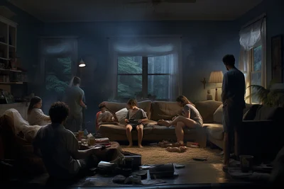 Photo by Gregory crewdson. Lost in Consumption A livi