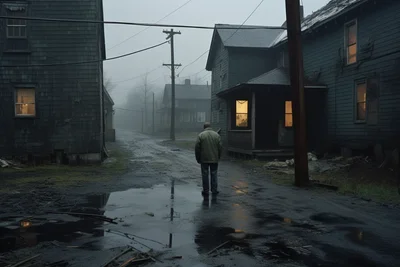 Photo by Gregory crewdson. The Last Mile A delivery p