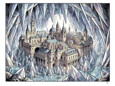 Crystal cavern city