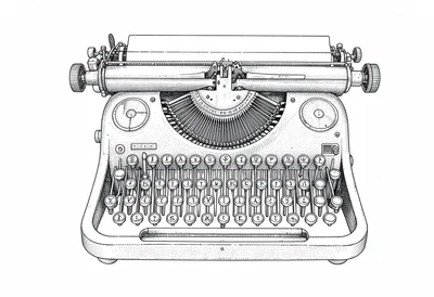 Typewriter mechanism technical