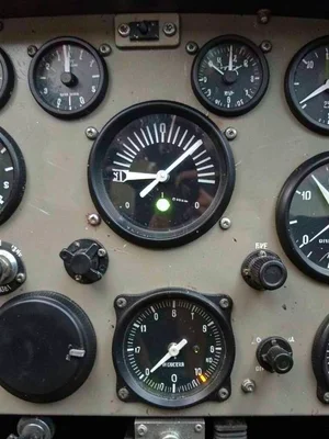 Turn Coordinator Banking Inclinometer Portrait