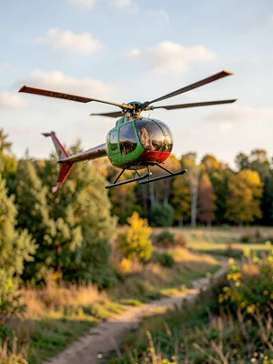 Maple seed helicopter