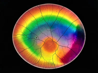 Uniform stress showing consistent color field