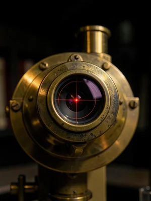 Polar Finder Scope Reticle Red Illuminated Alignment