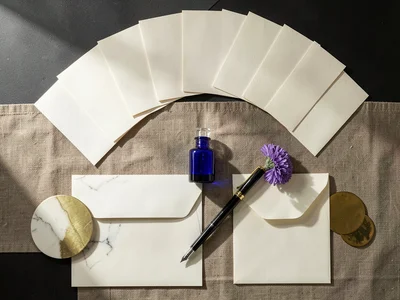 Letter Writing Set with Blue Ink