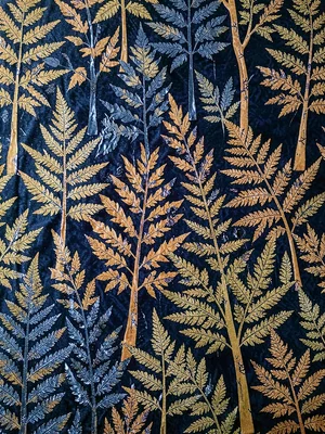 Batik fern forest