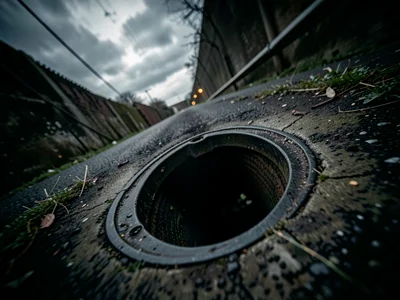 Storm drain tunnel