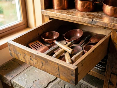 Vintage Utensil Drawer Revealed