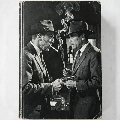 A cop and criminal face to face