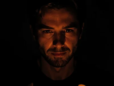 Candle light portrait classic