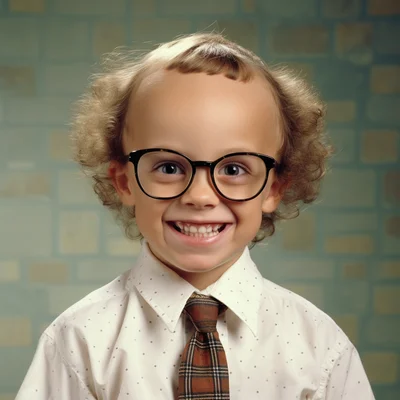 Awkwardfamilyphotos.com suburban kid with long forehe