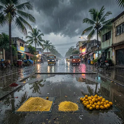 Drying Between Downpours