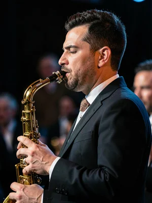 Saxophone player profile