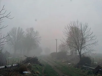 Color shift in heavy pollution