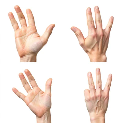 Hands gesture sequence