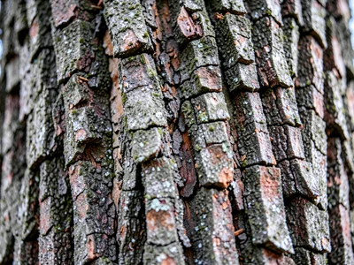Sweet gum deeply ridged