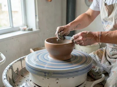 Trimming Foot on Inverted Bowl
