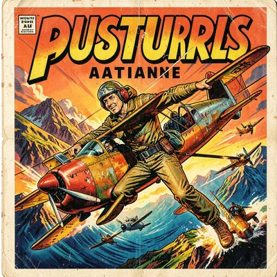 A daring pilot in aerial combat