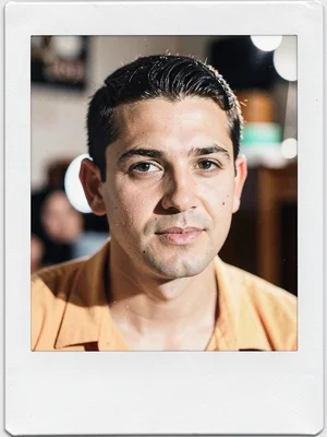 Portrait Polaroid frame