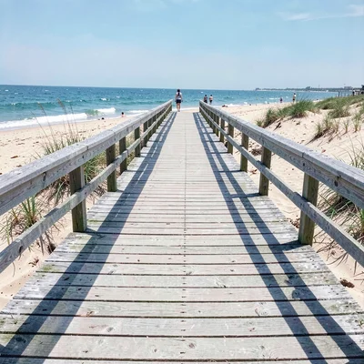 Beach boardwalk