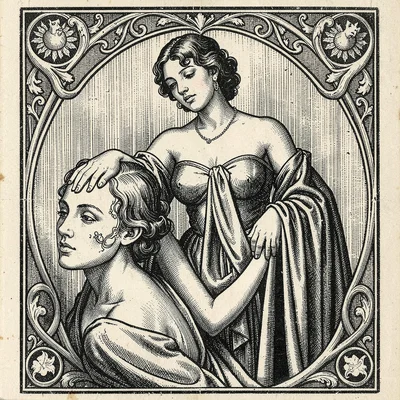 Salome with severed head