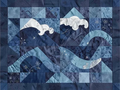 Storm at Sea quilt pattern
