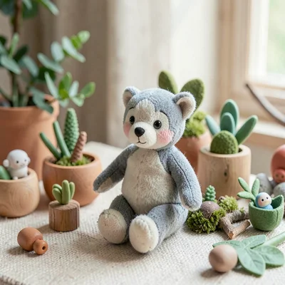 Nature toy aesthetic