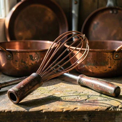 Whisk with Bent Tines Close-Up